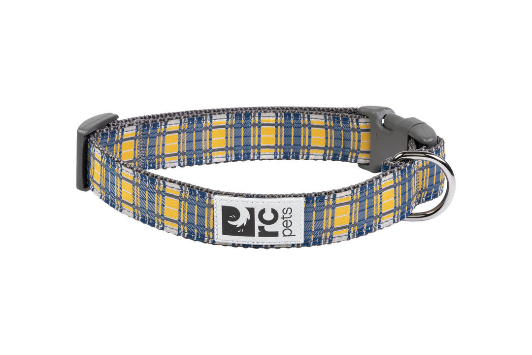 RC Pets - Collier à Motifs Écossais Fleur de Souci - Collier pour Chiens