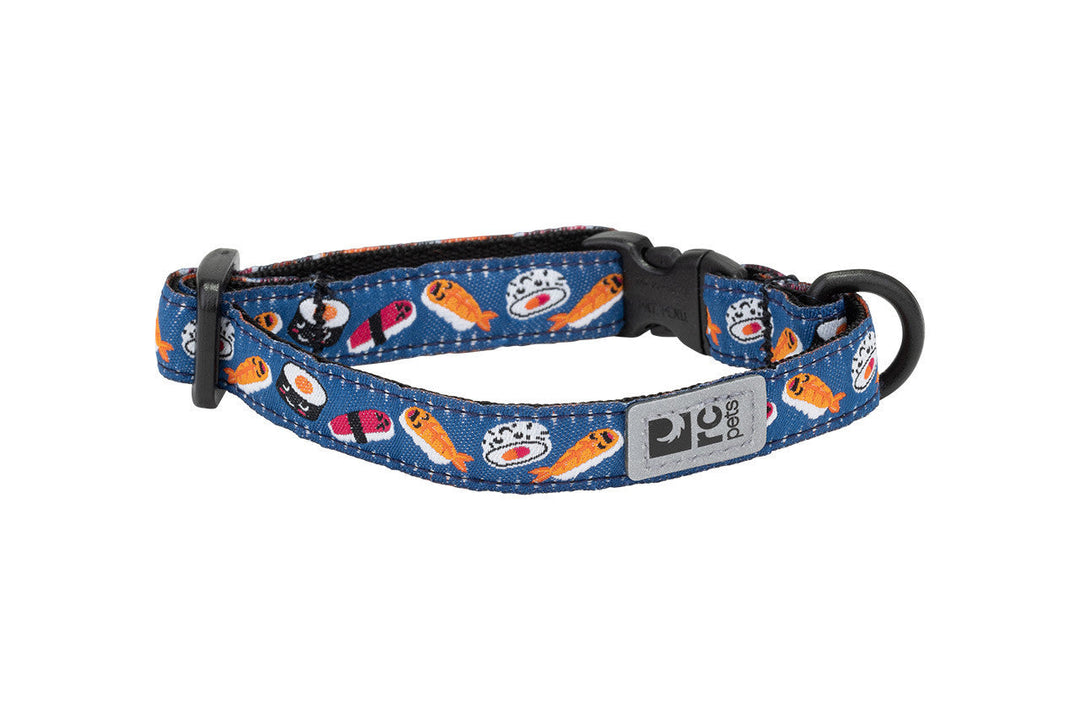 RC Pets - Collier Sécuritaire à Motifs 8-10" Sushi - Collier pour Chats
