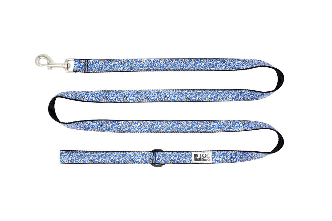 RC Pets - Laisse à Motifs Bleu Rebelle - Laisse pour Chiens