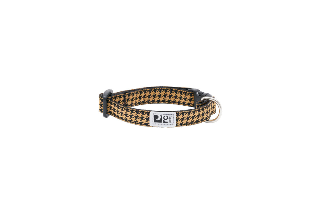 RCP Petit Collier à Motifs XXS 1/2 Pied de Poule Caramel