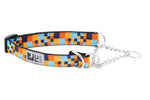 Voir l’image dans la galerie, RCP Collier Dressage Motif S Pixels Bleu