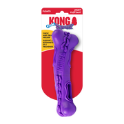 Kong Squeezz - Os Flex - Jouet Interactif et Distributeur de Friandises pour Chiens
