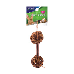 WARE PET Jouet Rongeur Haltère en Saule S