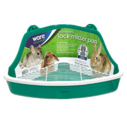 WARE PET Bac à Litière Lock-N Régulier pour Petits Animaux