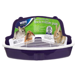 WARE PET Bac à Litière Lock-N Jumbo pour Petits Animaux