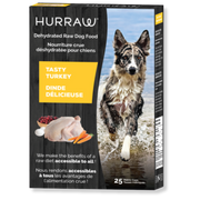 Hurraw - Dinde Délicieuse - Nourriture Sèche Déshydratée pour Chiens
