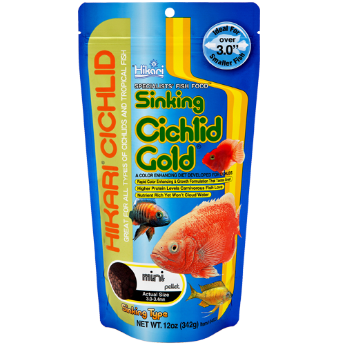 HIKARI Nourriture Sinking Cichlid Gold Mini 12oz