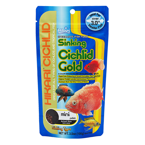 HIKARI Nourriture Sinking Cichlid Gold Medium 3.5oz