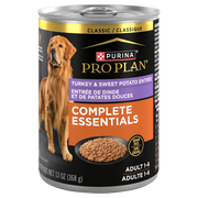 Purina Pro Plan - Chien Adulte Dinde et Patates Douces en Pâté - Nourriture Humide Sans Grains pour Chiens