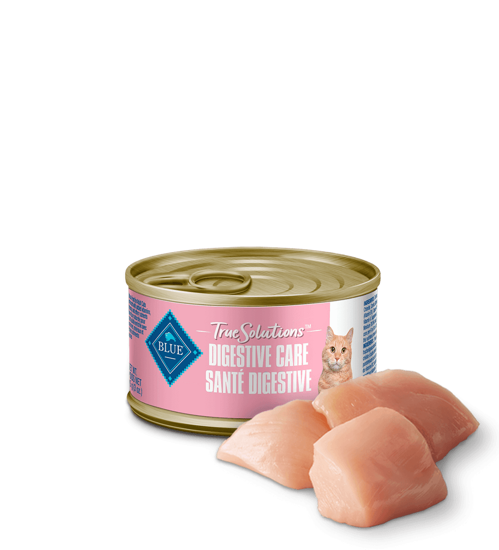 Blue Buffalo True Solutions - Chat Adulte Santé Digestive en Pâté - Nourriture Humide pour Chats