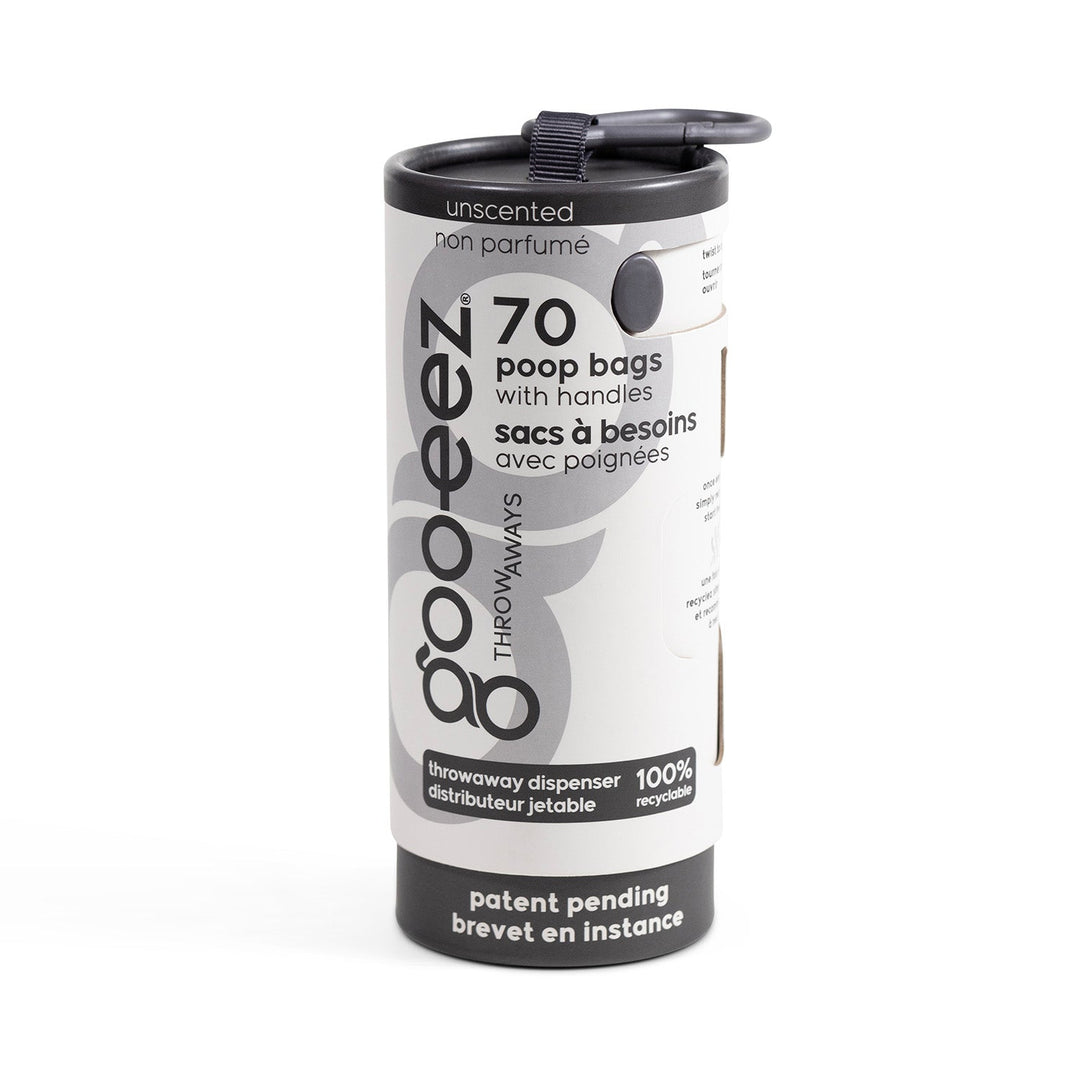 GOO-EEZ Sac Ramassage (70) & Distributeur Non Parfumé