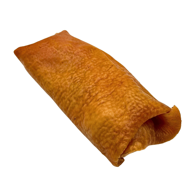 Wawwaw -  Couenne de Porc avec Poumon de Boeuf 6" - Gâteries Naturelles pour Chiens