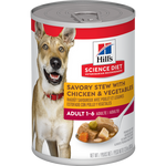 Voir l’image dans la galerie, Hill's Science Diet - Chien Adulte Ragoût de Poulet et Légumes - Nourriture Humide pour Chiens