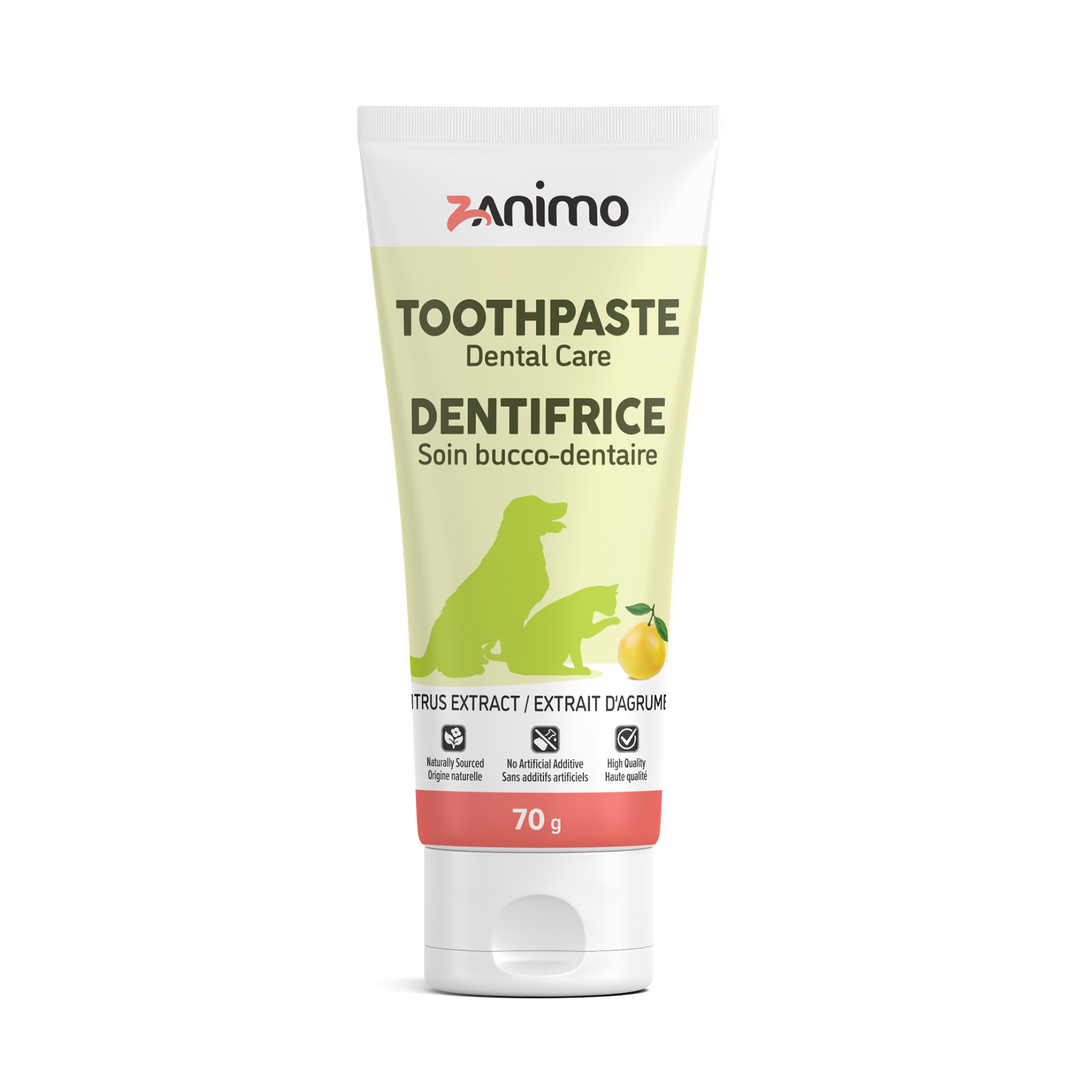 Zanimo - Dentifrice - Soin Bucco-Dentaire pour Chiens et Chats