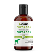 Zanimo - Oméga 3-6-9 Formule Hydratante - Supplément Liquide pour Chiens