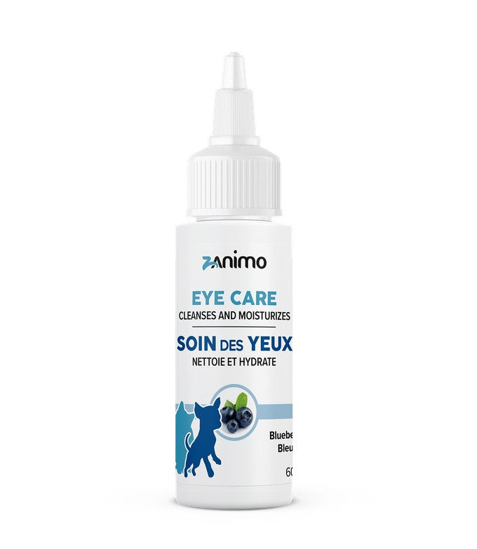 Zanimo - Soin des Yeux - Nettoyant pour Chiens et Chats